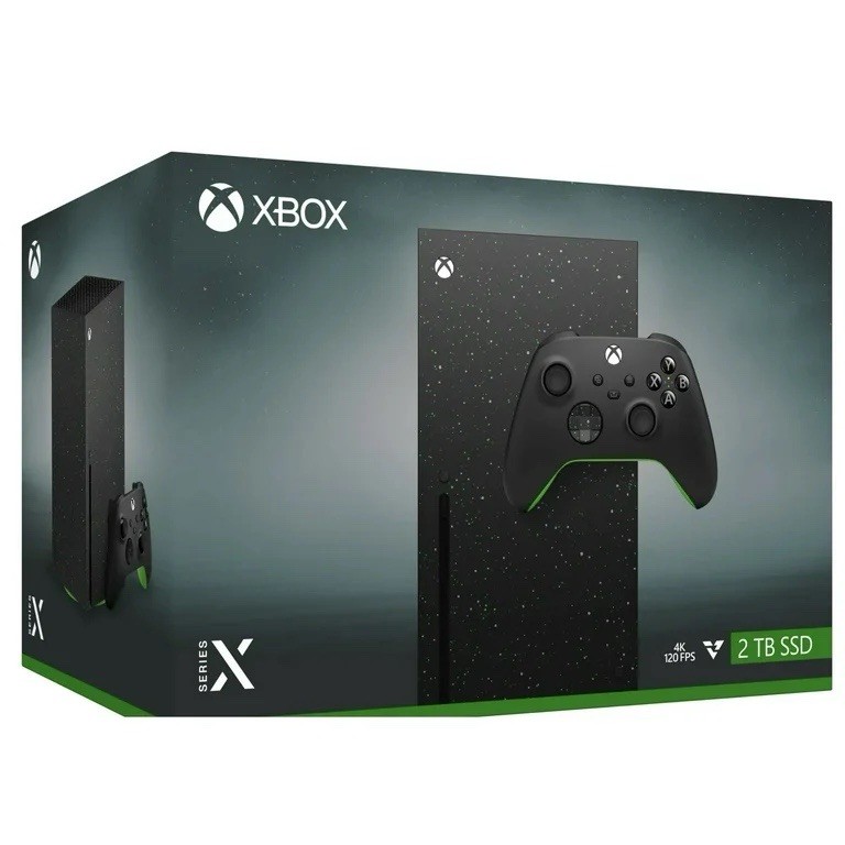Microsoft Xbox Series X 2TB Console 4K UHD Wi-Fi Black/Green