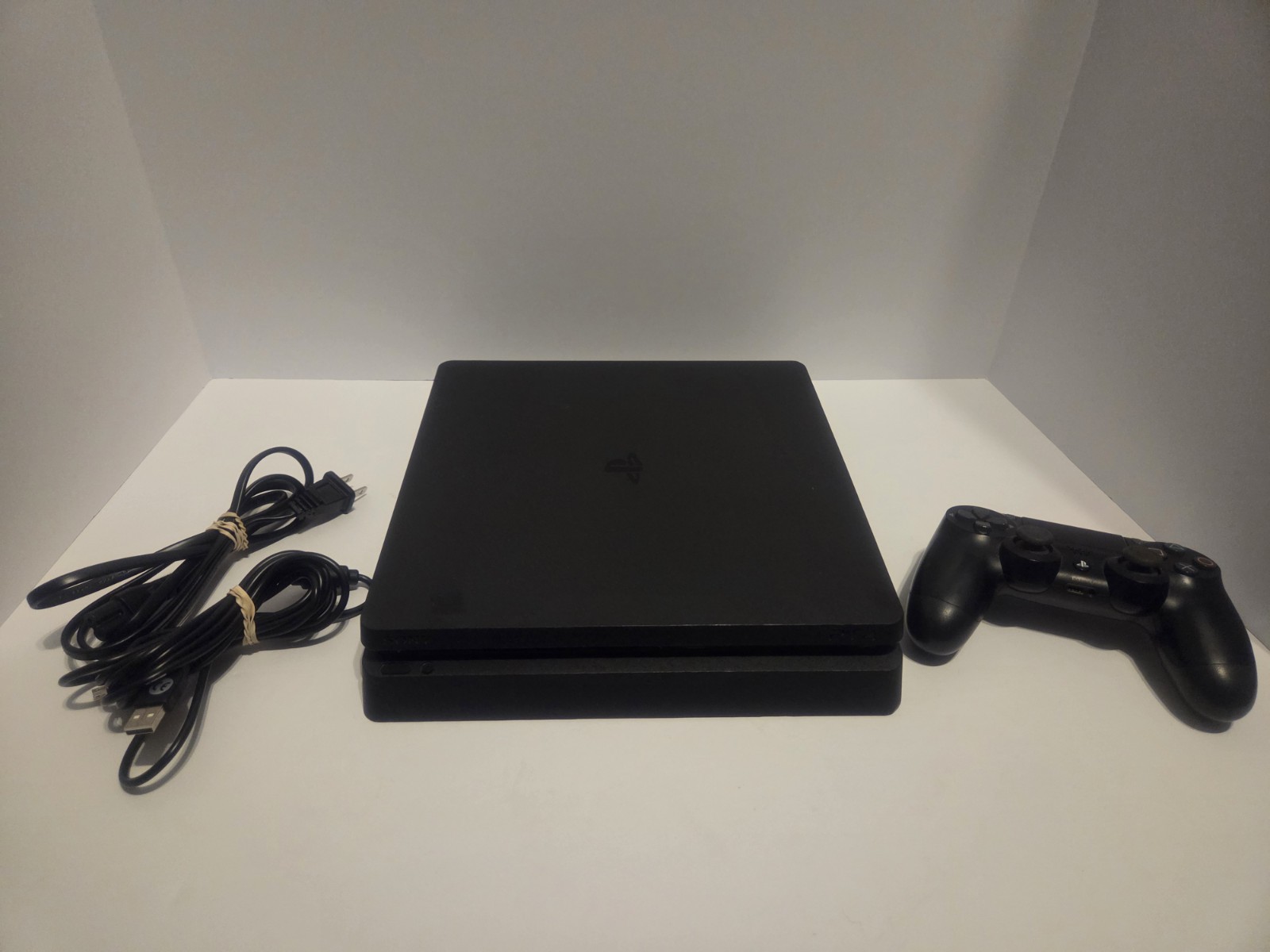Sony PlayStation 4 slim 1 TB Home Console with Controller, HDMI, USB-A, Ethernet