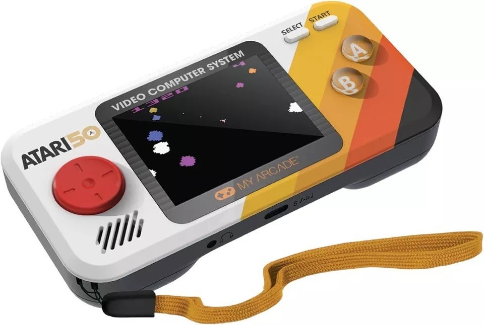 My Arcade Atari Pocket Player Pro Game System, Play 100 Video Games on the Go