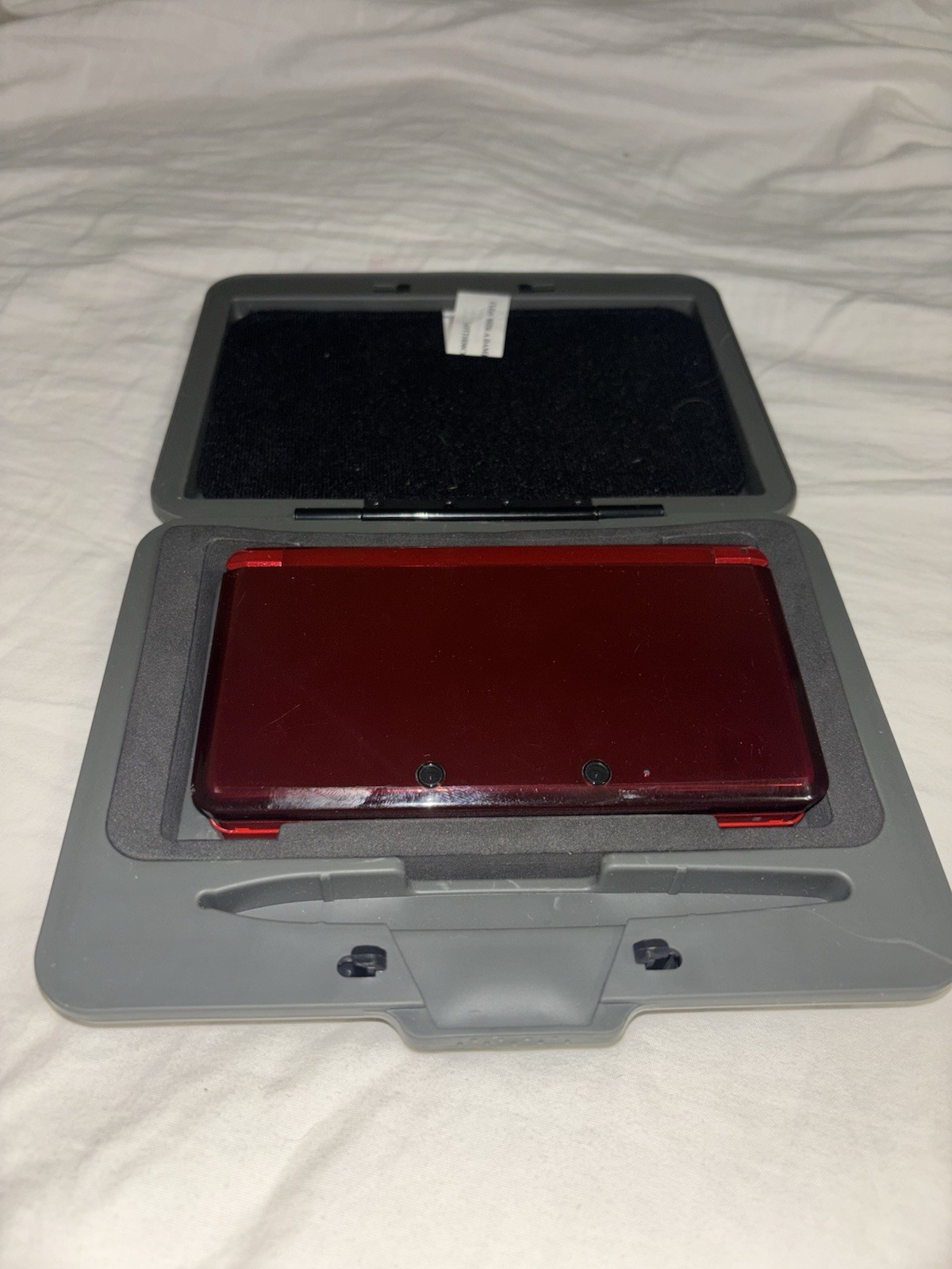 Nintendo 3DS Flame Red CTR- 001 New Super Mario Bros. 2 (2012)