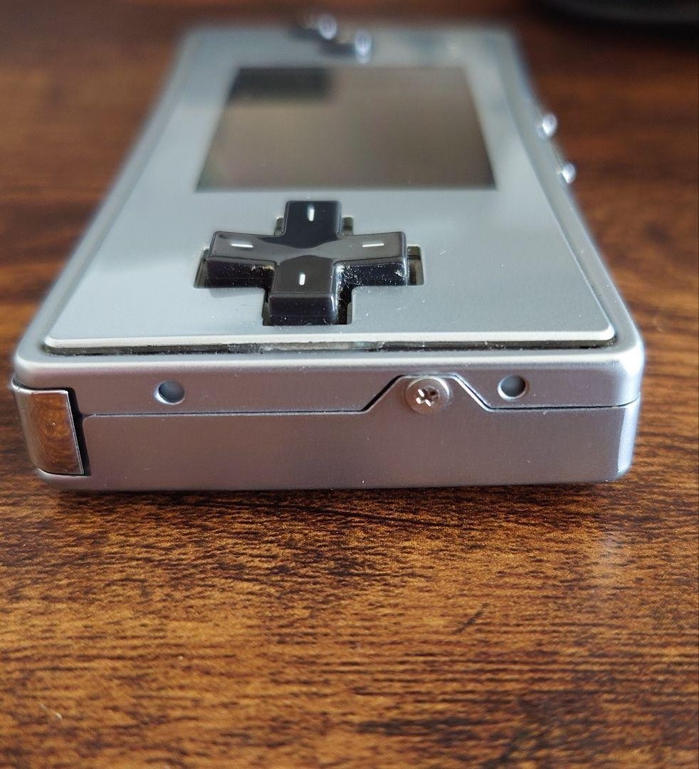 Excellent Nintendo Game Boy Micro Silver Tested
