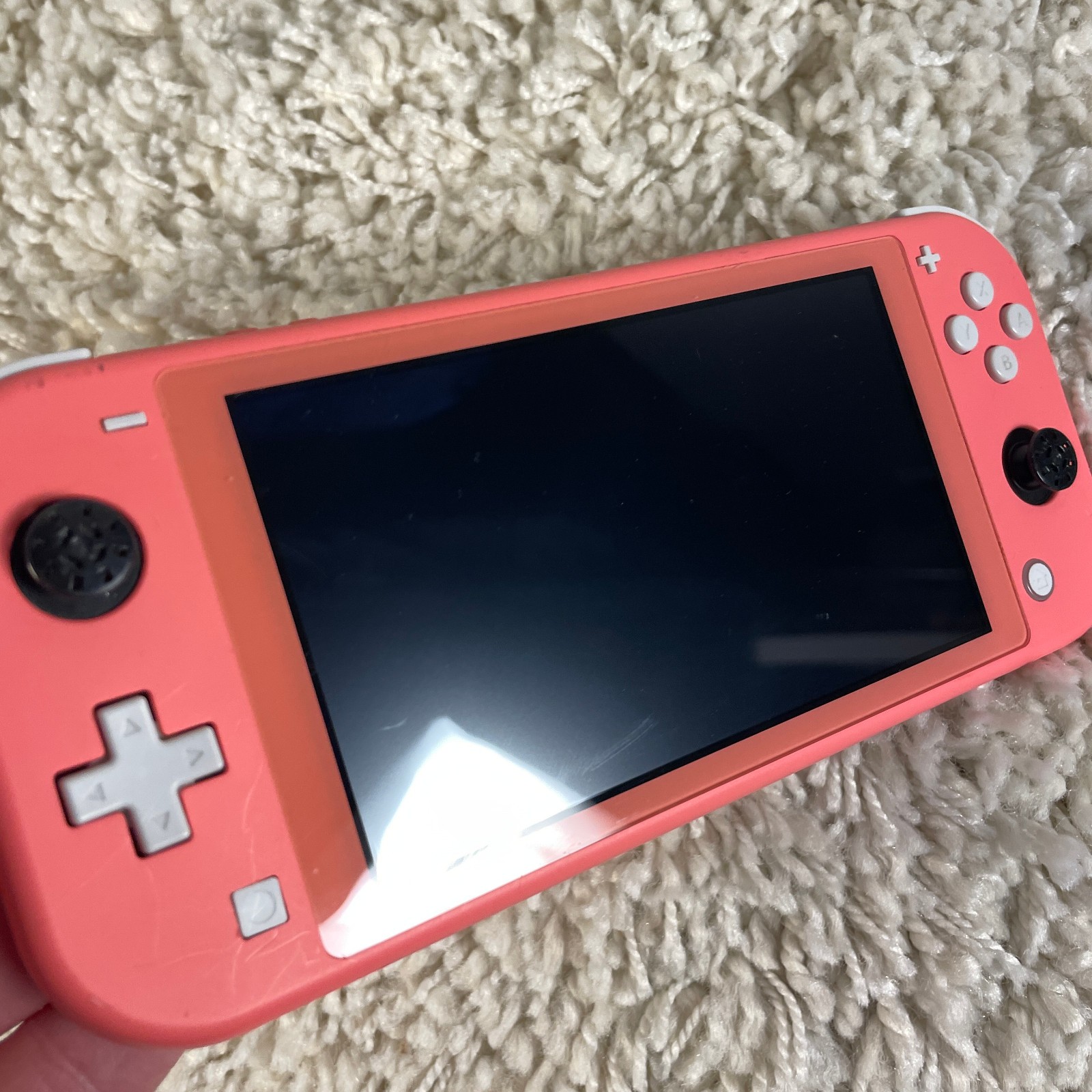 Nintendo Switch Lite Coral Pink Console Handheld System HDH-001 Tested