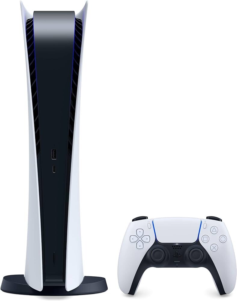Sony PS5 Digital Edition Console – White
