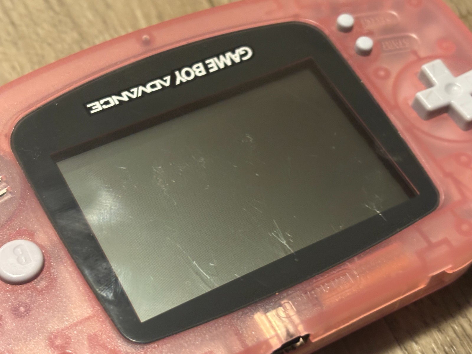 Nintendo Game Boy Advance Pink Console Handheld System GBA Tested OEM AGB-001