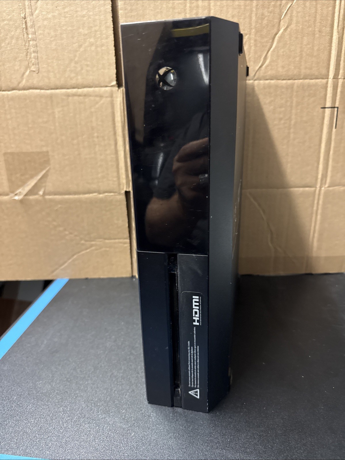 Microsoft Xbox One Console W Pwr Cable- Black – Model 1540 – BUNDLE PKG W 5games