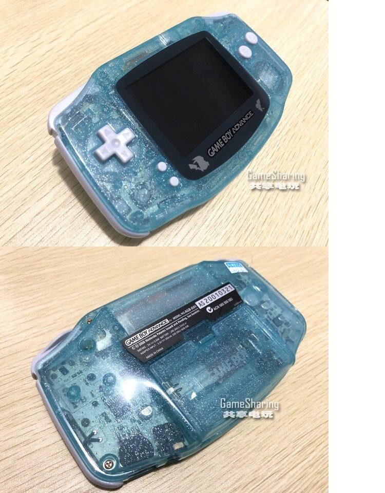 Original Nintendo GBA Highlight Screen Retro Handheld Game Console