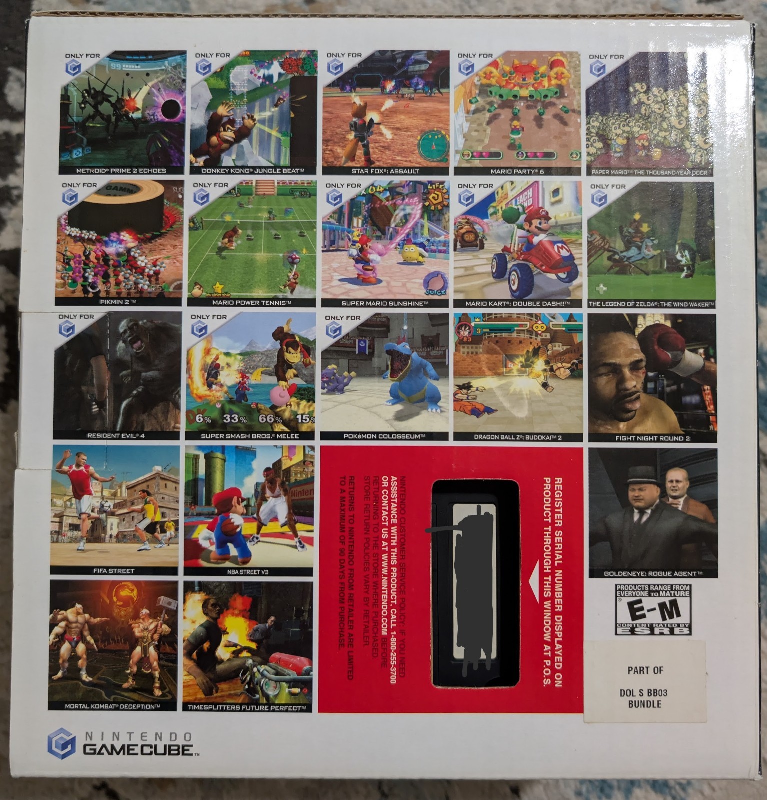 Nintendo GameCube Black Console Complete In Box CIB Great condition READ