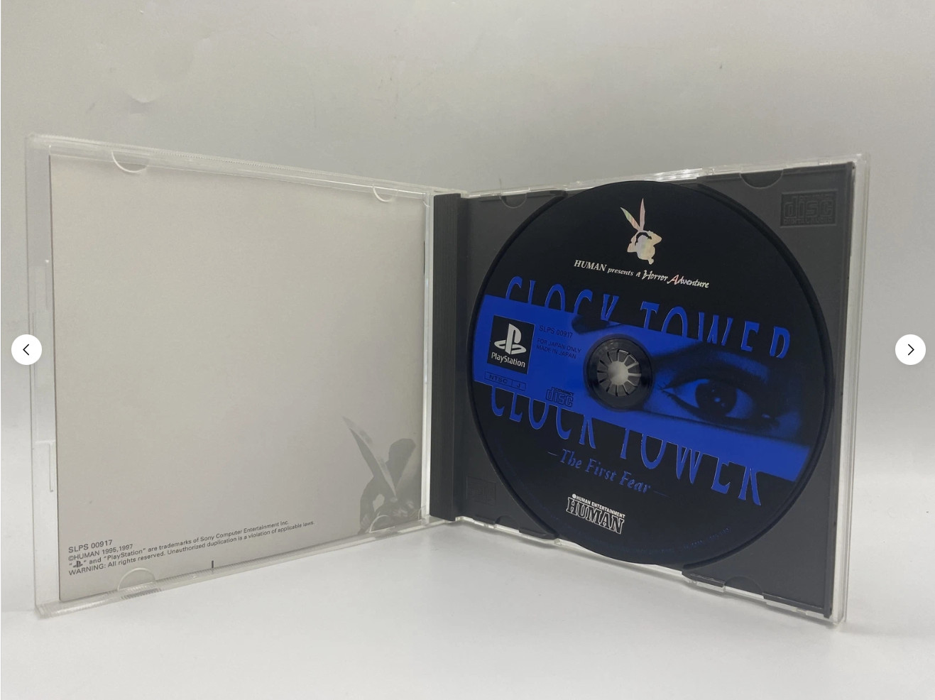 PlayStation 1 PS1 Console w/ Clock Tower 1 2 set SCPH-7000 JP Ver.