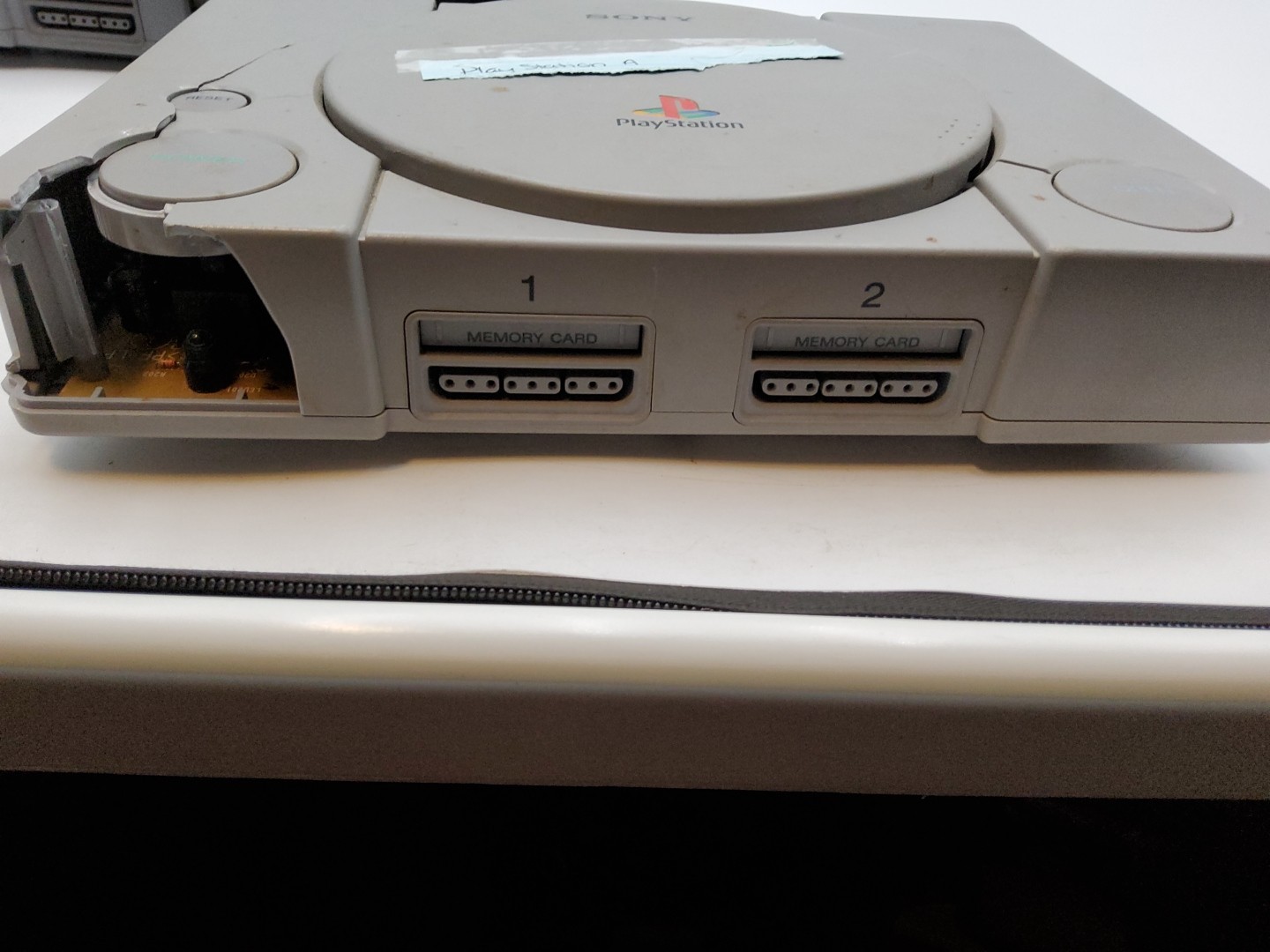 Sony PlayStation 1 Game Console 2 Console Lot FOR PARTS – Controller Included