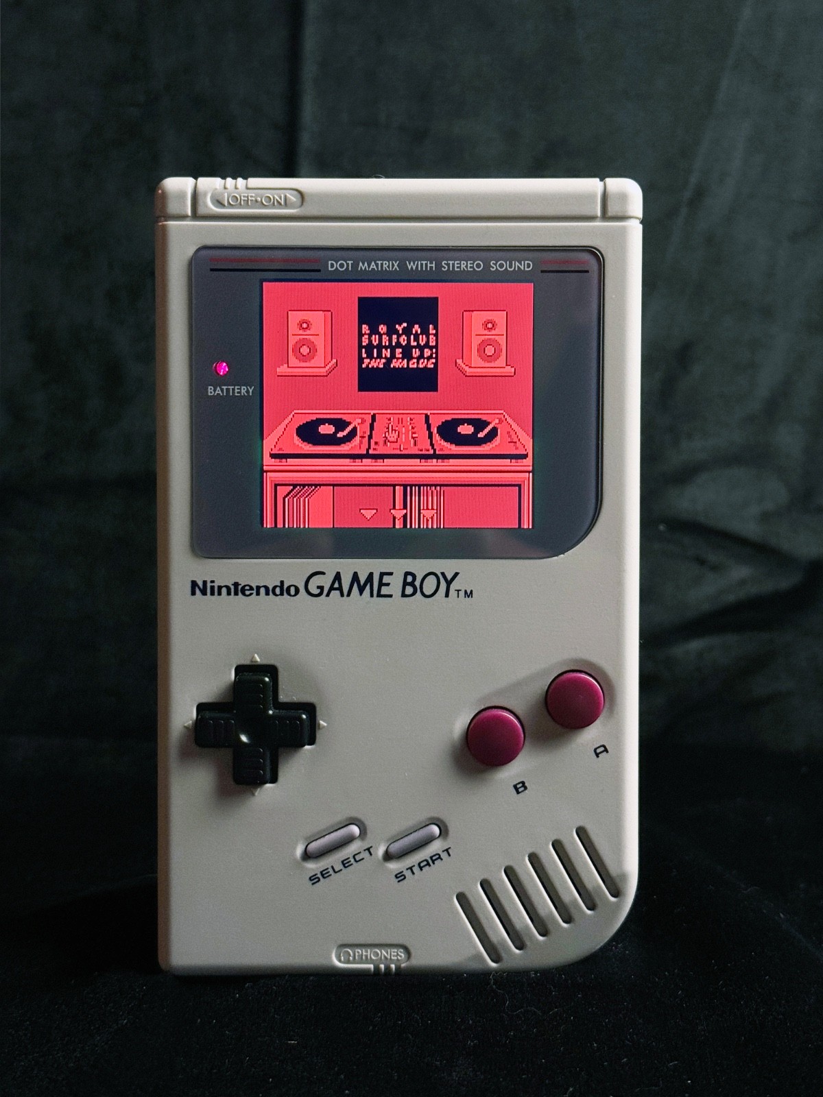 Game Boy Classic DMG – With Modded Color LED Screen