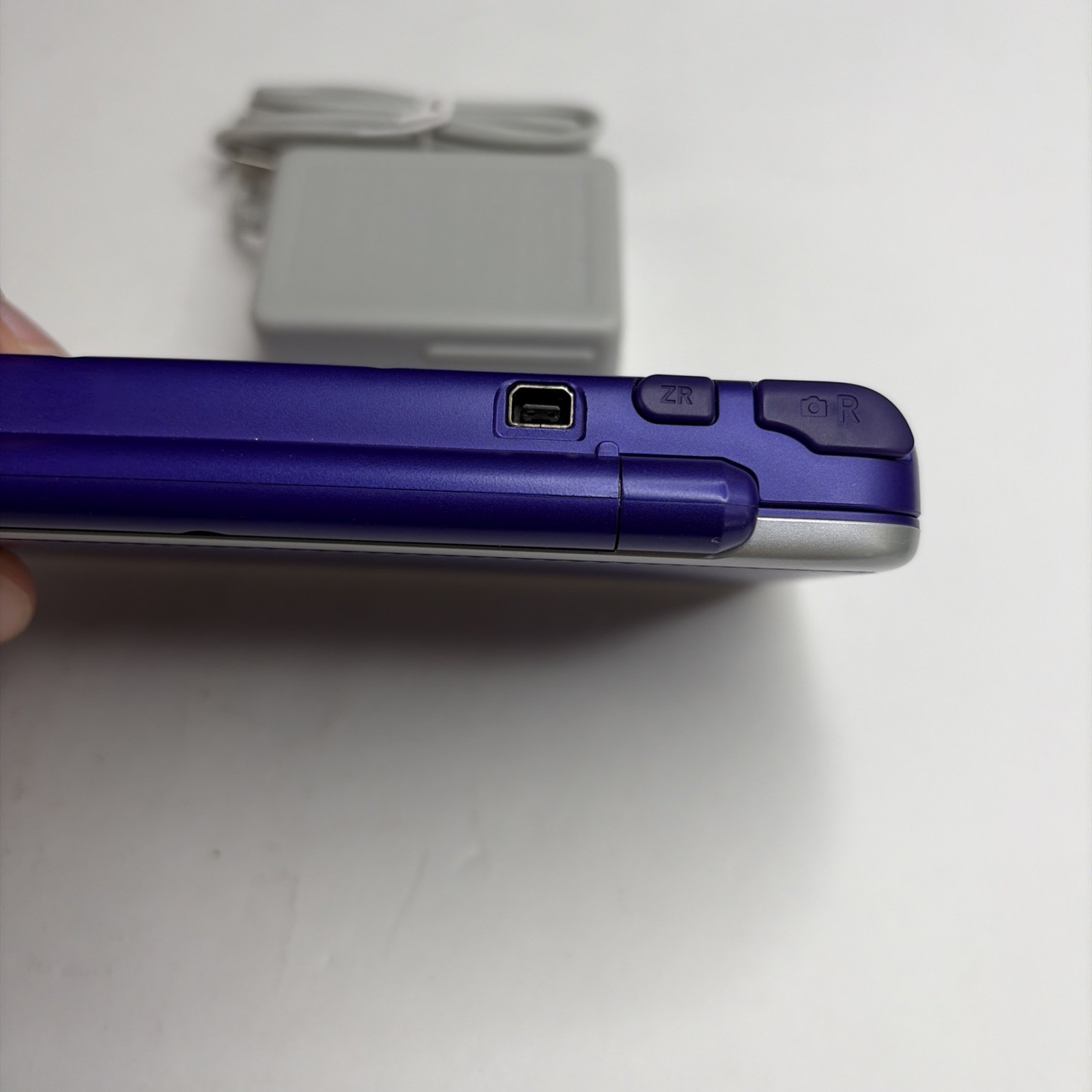 New Nintendo 2DS XL Console – Purple Silver W Charger Stylus US Model