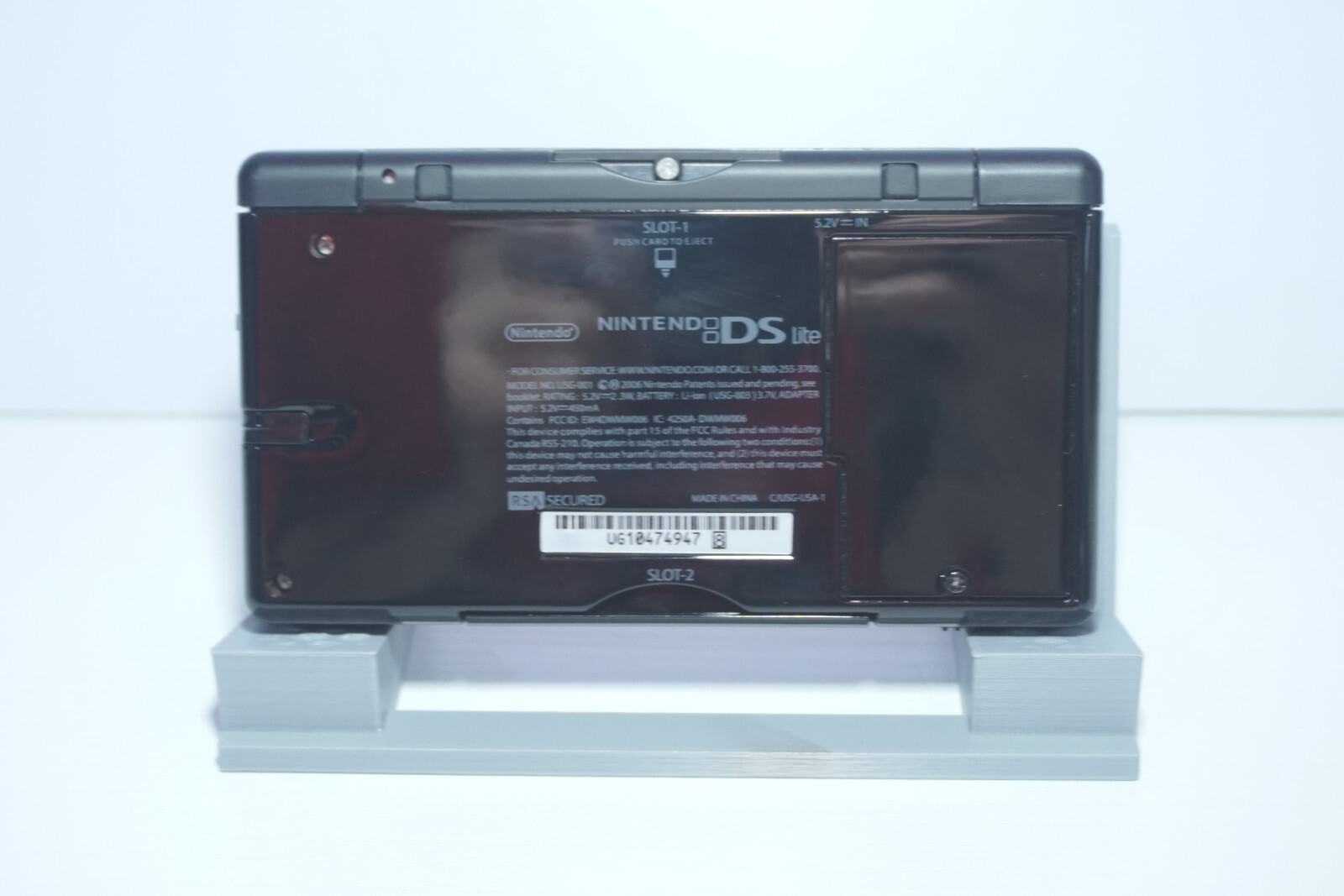 Nintendo DS Lite Shiny Sparkly Copper / Black Handheld System with Charger