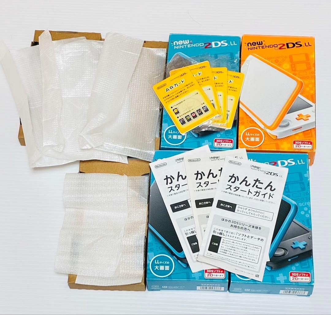 3DS/2DS/DS Nintendo2Ds Ll Black Turquoise Orange Empty Box Only Japan