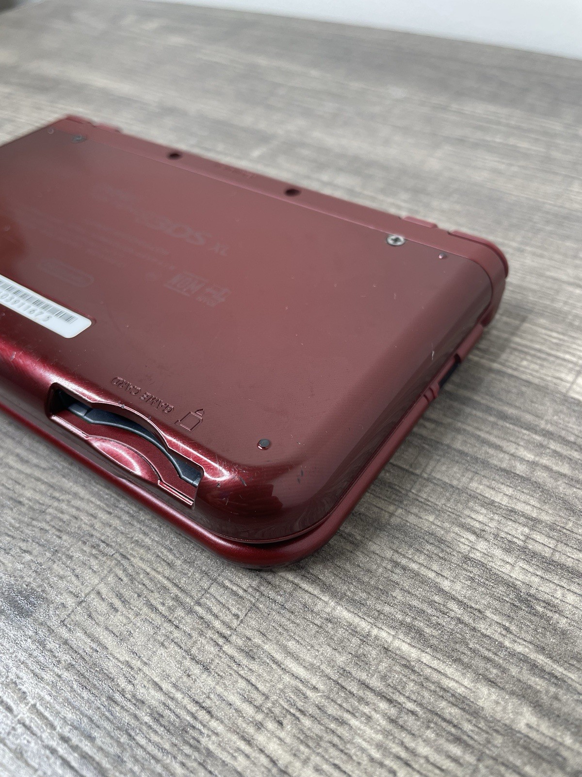 “NEW” NINTENDO 3DS XL METALLIC RED (RED-001) HANDHELD CONSOLE- USED.
