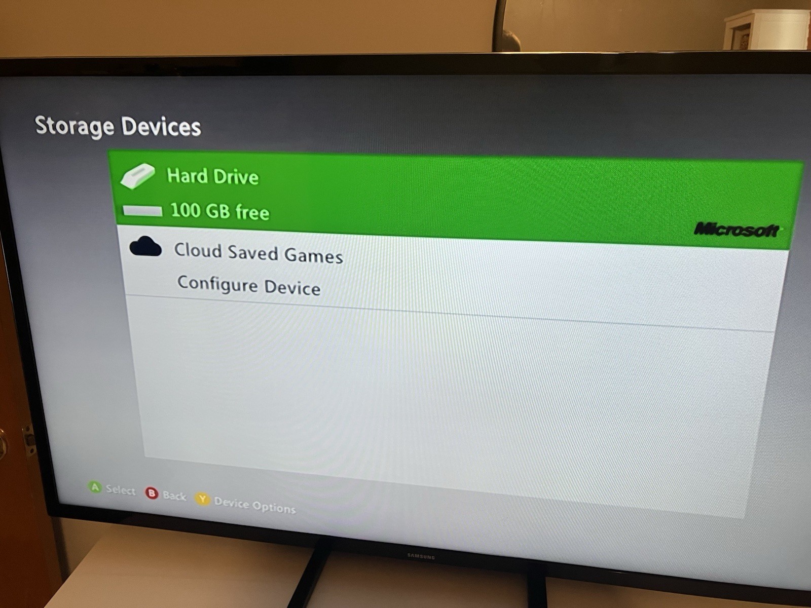 Microsoft Xbox 360 White Console With 100GB Storage Hard Drive – Tested Working