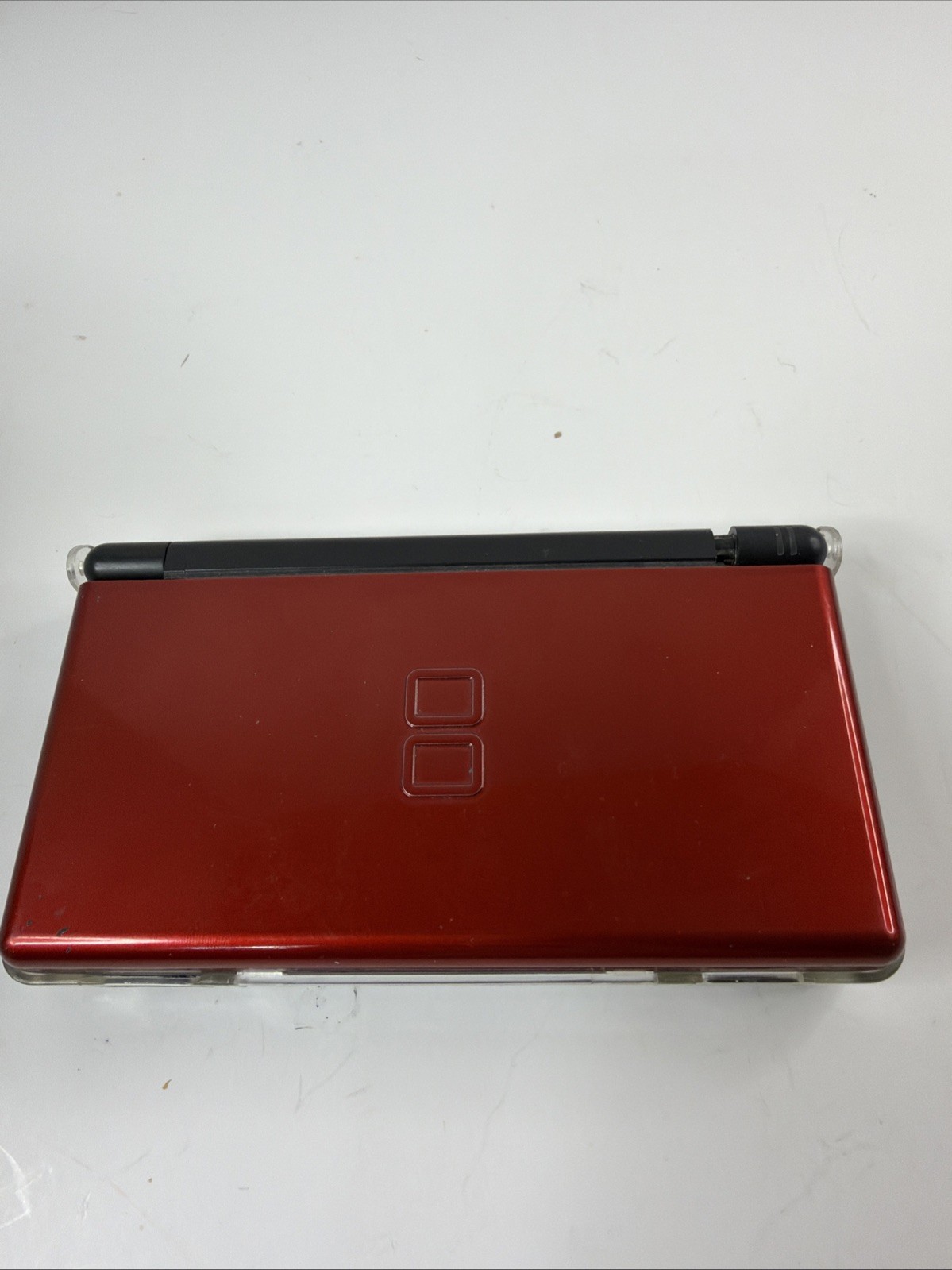 Nintendo DS Lite Red Handheld System Console For Parts Or Repair Read