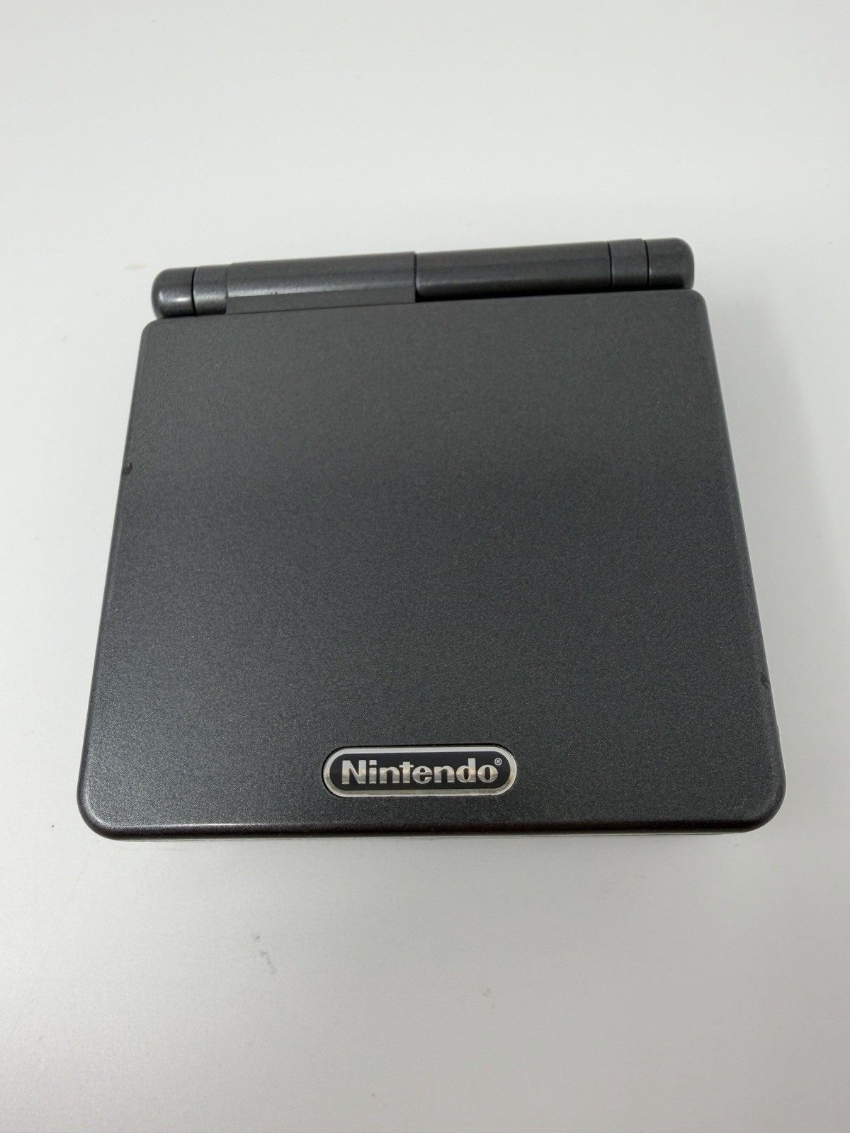 Nintendo Game Boy Advance SP Graphite Black System AGS-101 Brighter Screen Nice!