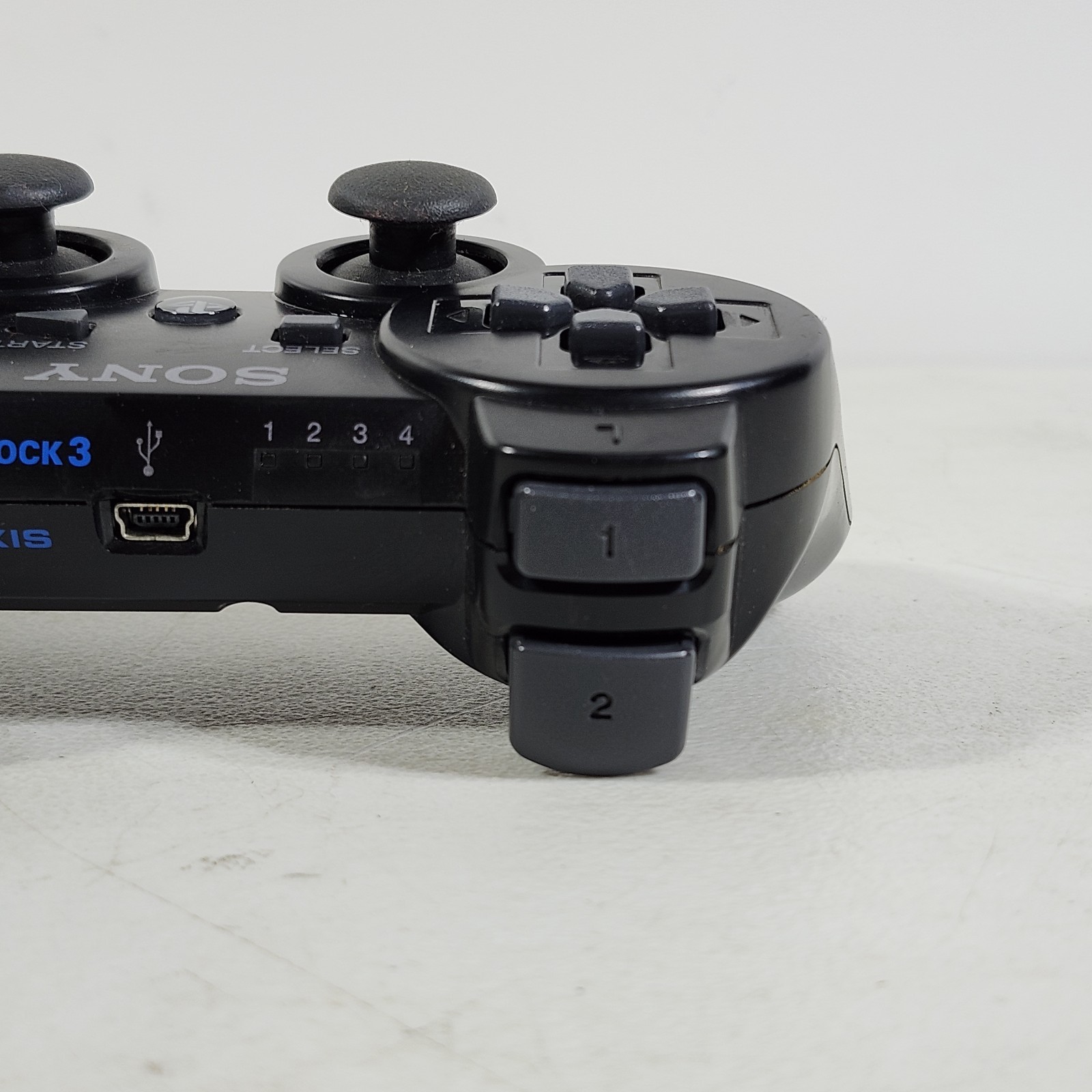 Sony PS3 CECHZC2U Controller PlayStation 3 Black Wireless Control Pad