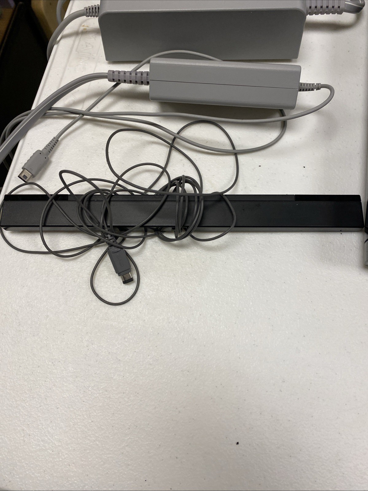 Wii U Console Black All Parts