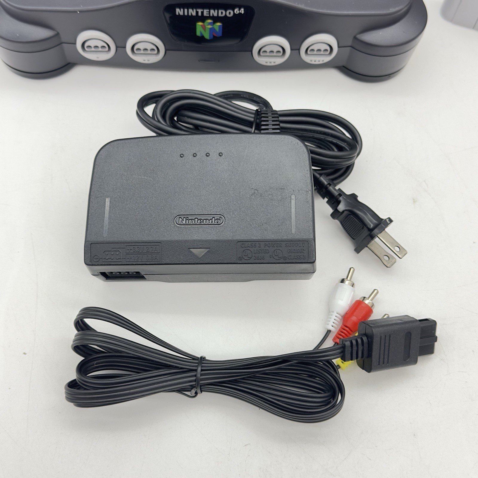 Nintendo 64 N64 Console Bundle NUS-001 Japan TESTED Controller 2 Games Manual