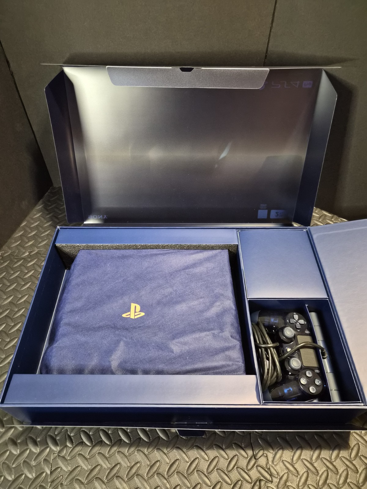 Sony PlayStation 4 Pro 2TB 500 Million Limited Edition Console Bundle Dark Blue