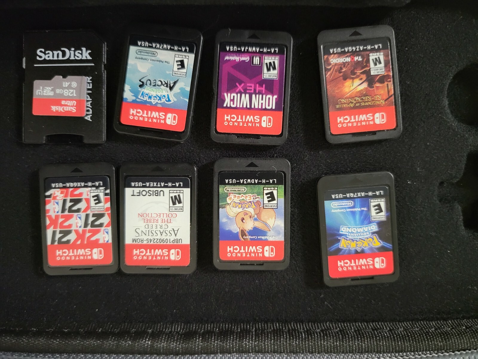 Nintendo Switch Lite Gray+3 Pokémon Games+ More Games, case, screen protector