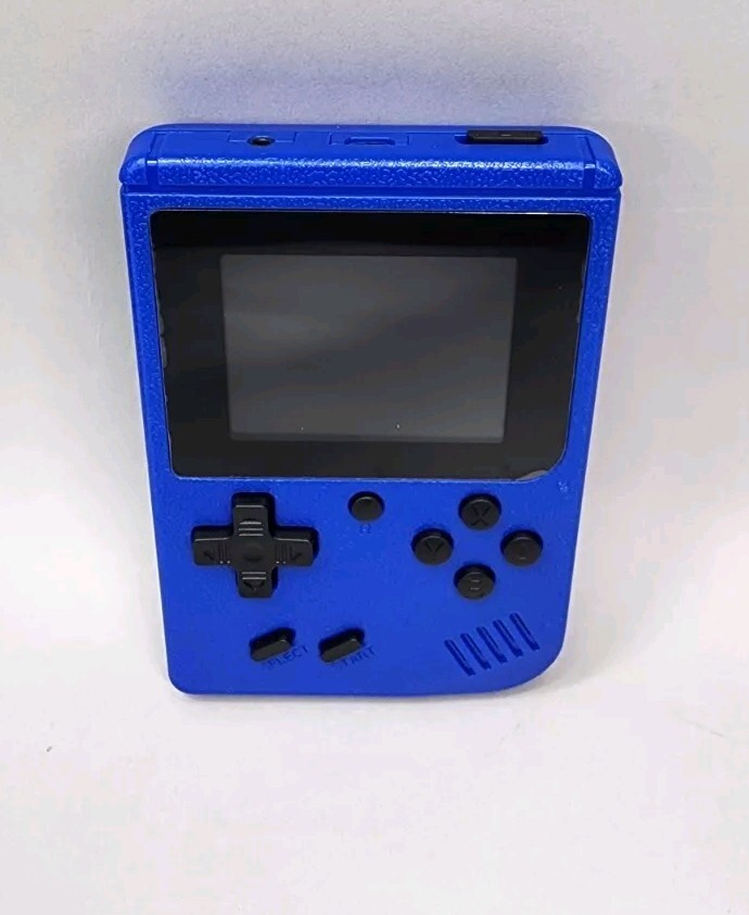 Retro Bros Tiny Tendo 400 In 1 Support External GamePad Double Against, Blue