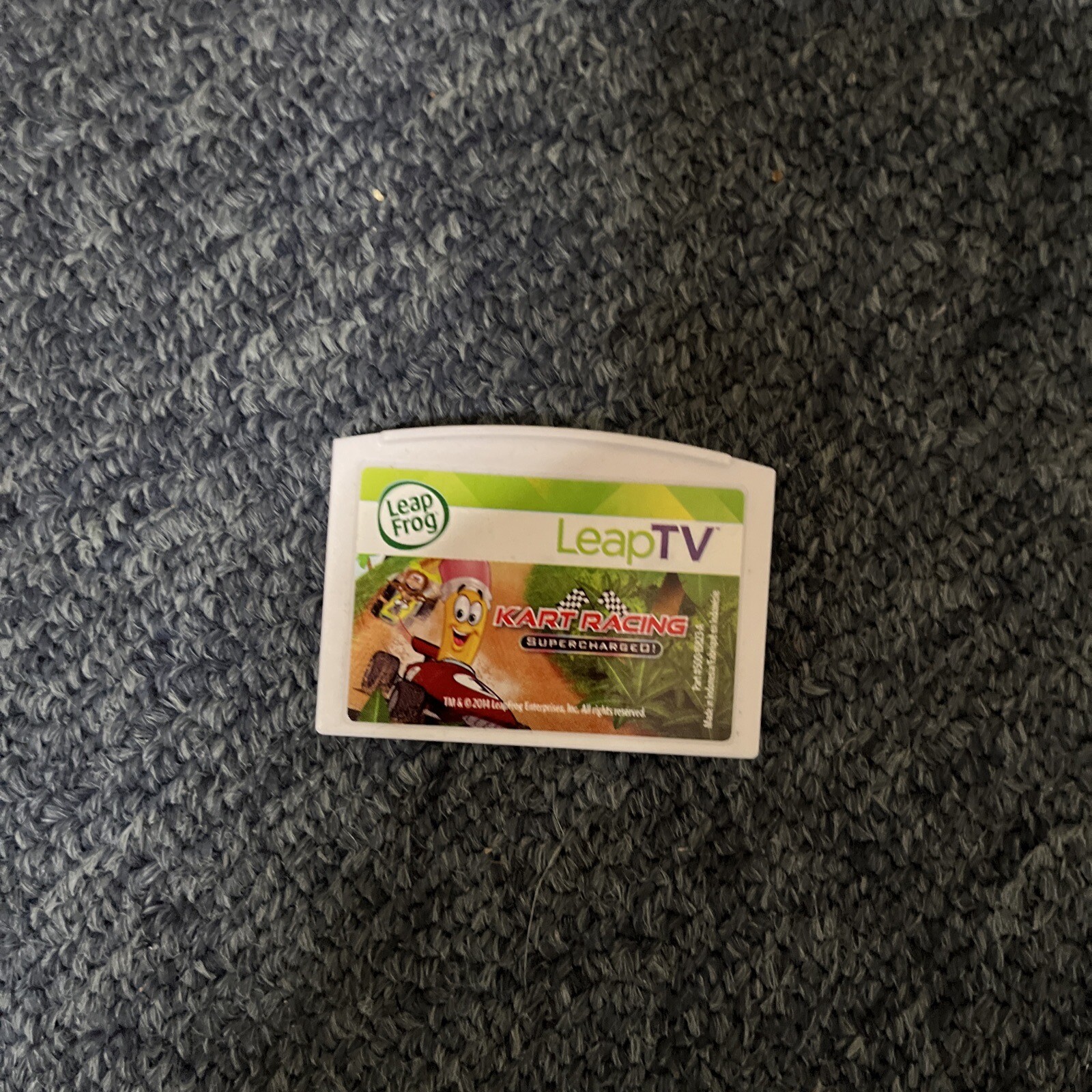 LeapFrog Leap TV Console And Camera With Kart Racing 31511 *For Parts Or Repair*
