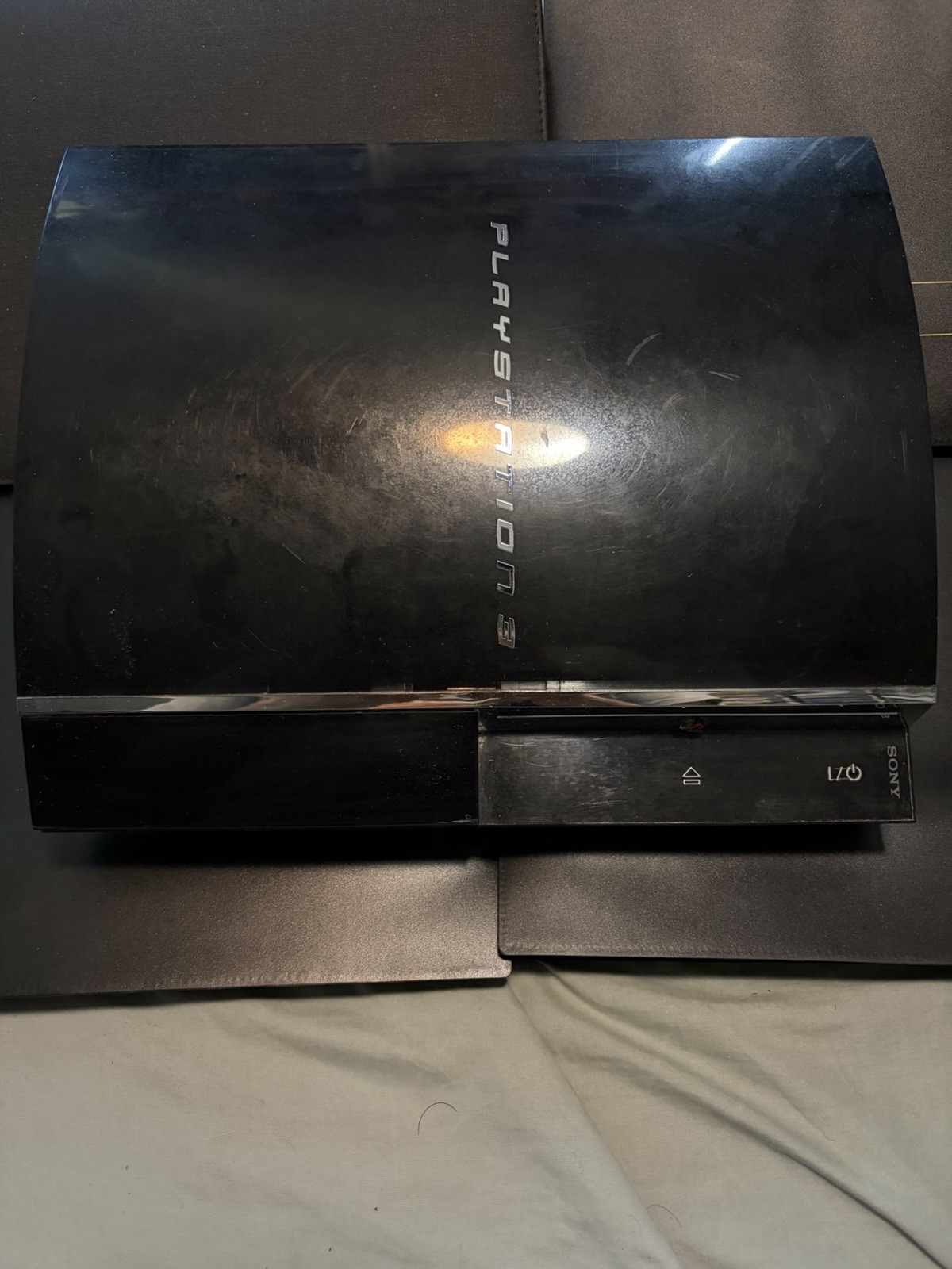 Sony Ps3 Fat CECH-E01 Console PS3 Tested Working W/ Controller & Cables & Games