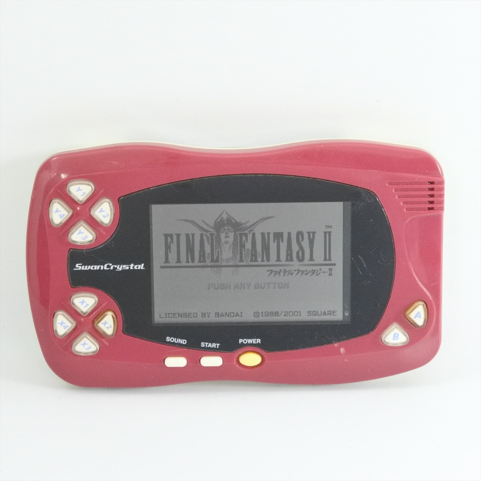 Swan Crystal WonderSwan Color Console Wine Red SCT-001 Bandai 00117431 ws