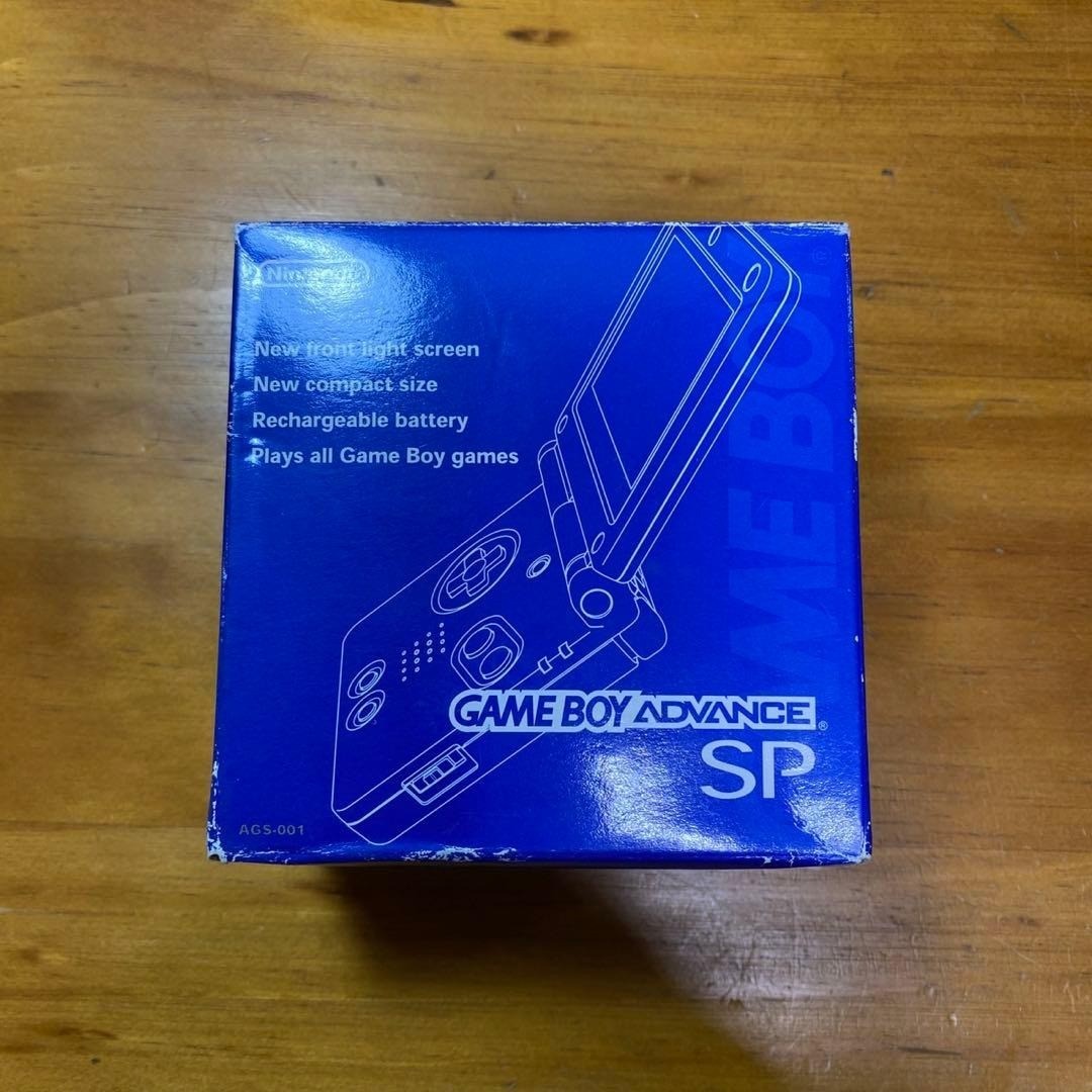 Game Boy Advance SP Console, Azurite Blue, 6211 From Japan