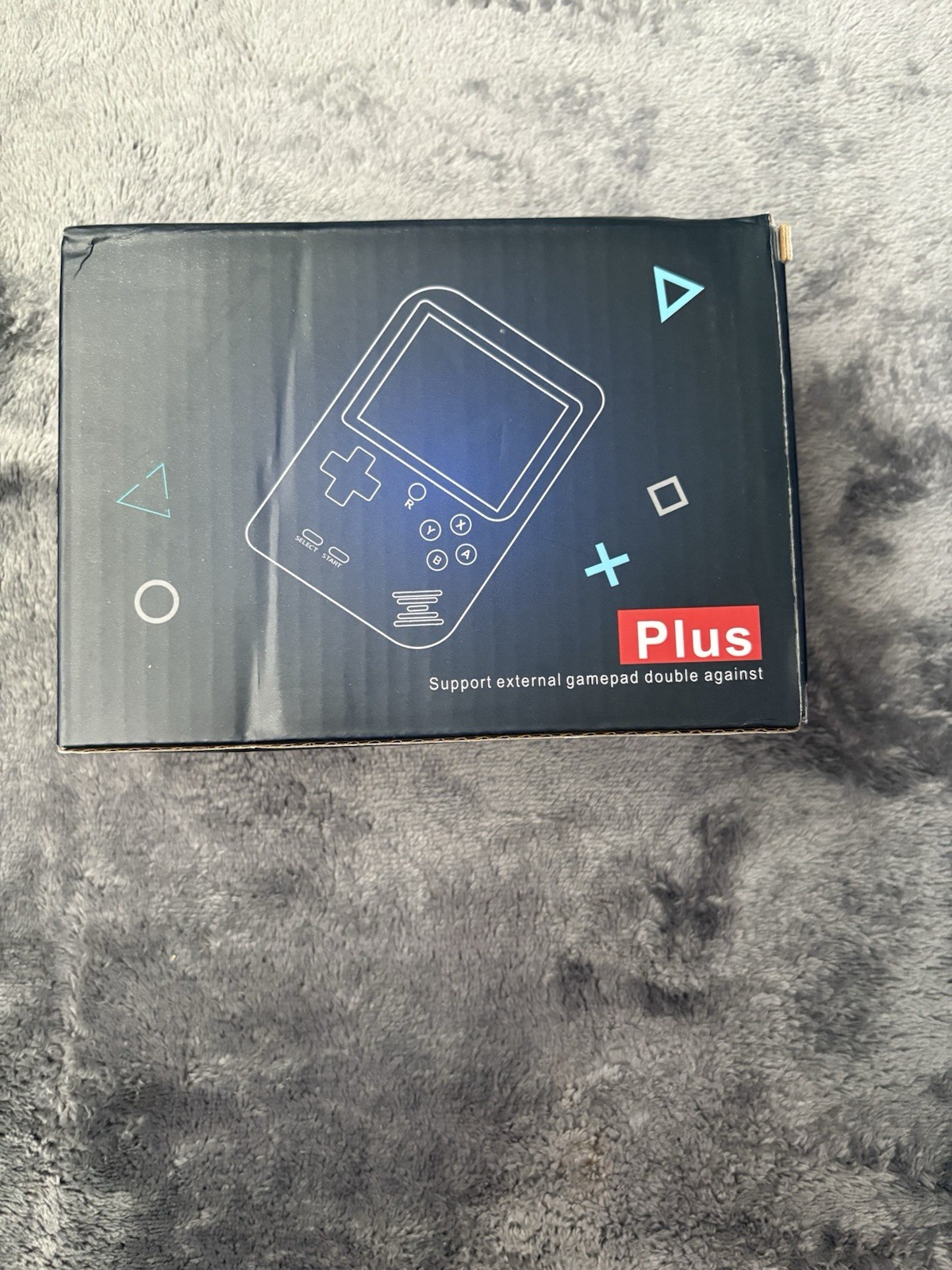 GAME BOX PLUS- Handheld Retro Game Console- Blue ***