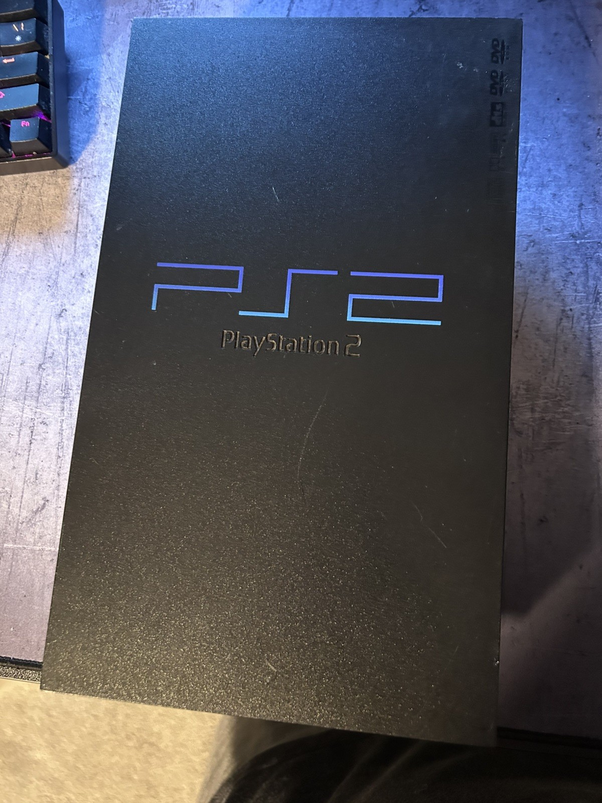 Sony Playstation 2 PS2 Fat Console Bundle Tested Working SCPH-30001R Black