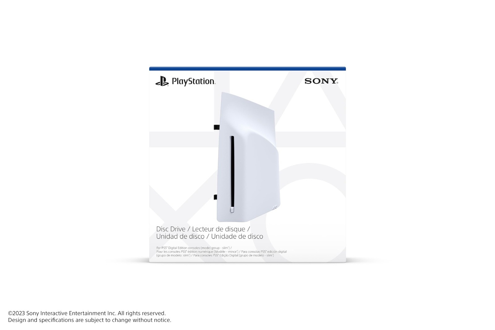 Sony PlayStation 5 Disc Drive for PS5 Digital Edition Pro/Slim