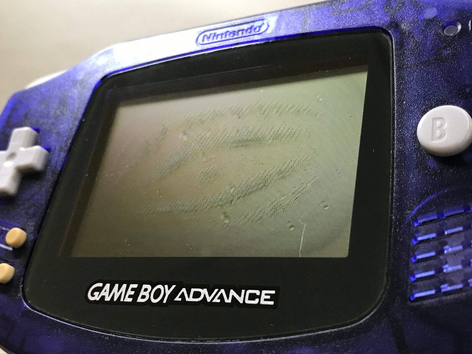 GameBoy Advance Milky Blue Console Nintendo Japan – With Defects LH1200