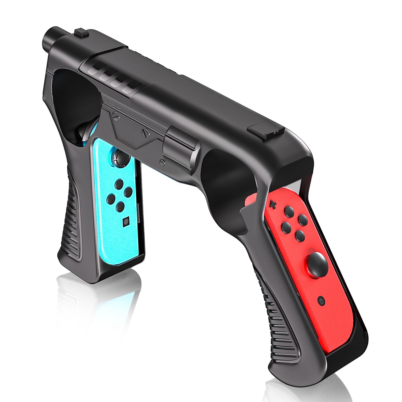 Game Gun for Nintendo Switch/ Switch OLED, Compatible Shooting Black