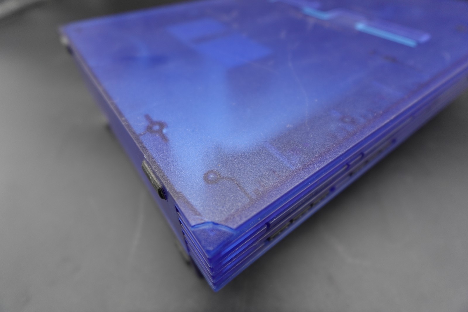 Some parts missing PS2 Ocean Blue SCPH-37000 Console only Playstation 2 USED