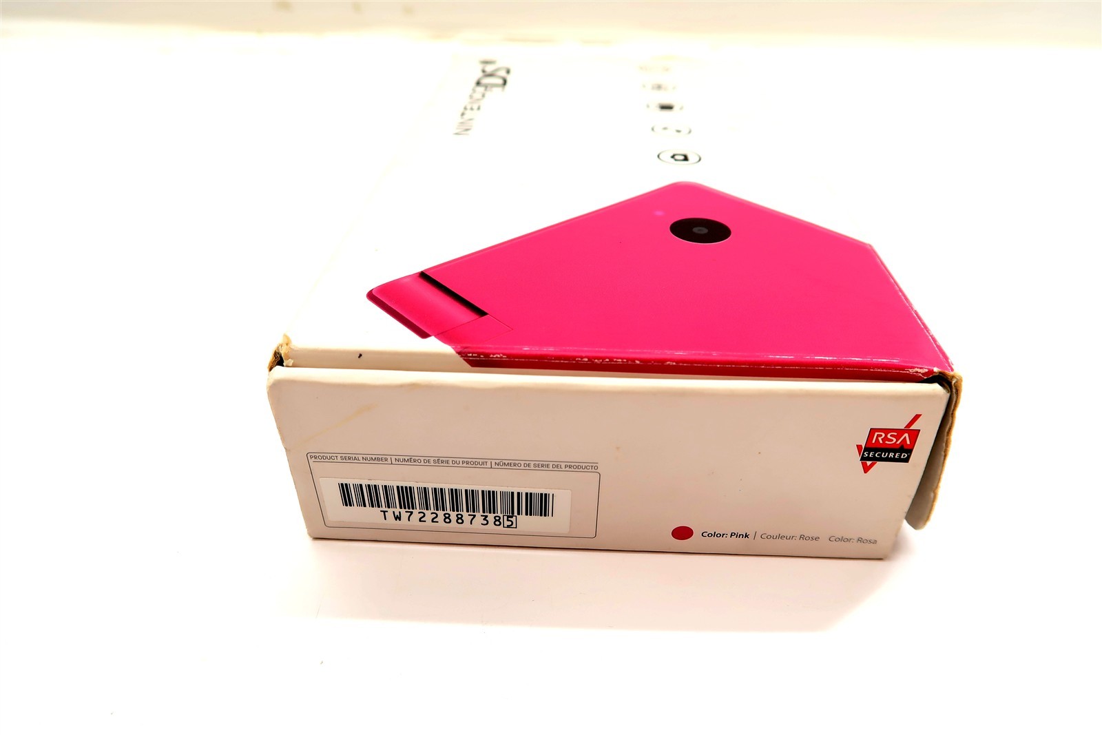 Nintendo PINK DSi TWL-001 Bundled With Original Box, 1 Game, New USB Charger