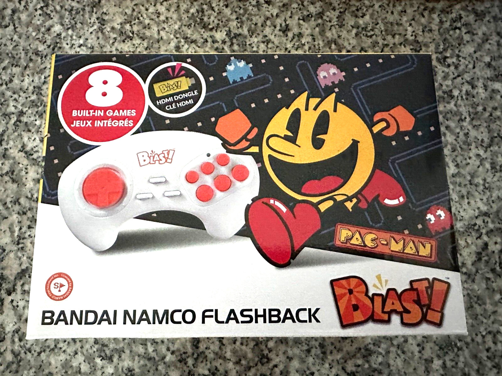 ATARI NAMCO Flashback Blast SEALED! AtGames HDMI 8 Games*Pac-Man*Dig Dug*Galaga 