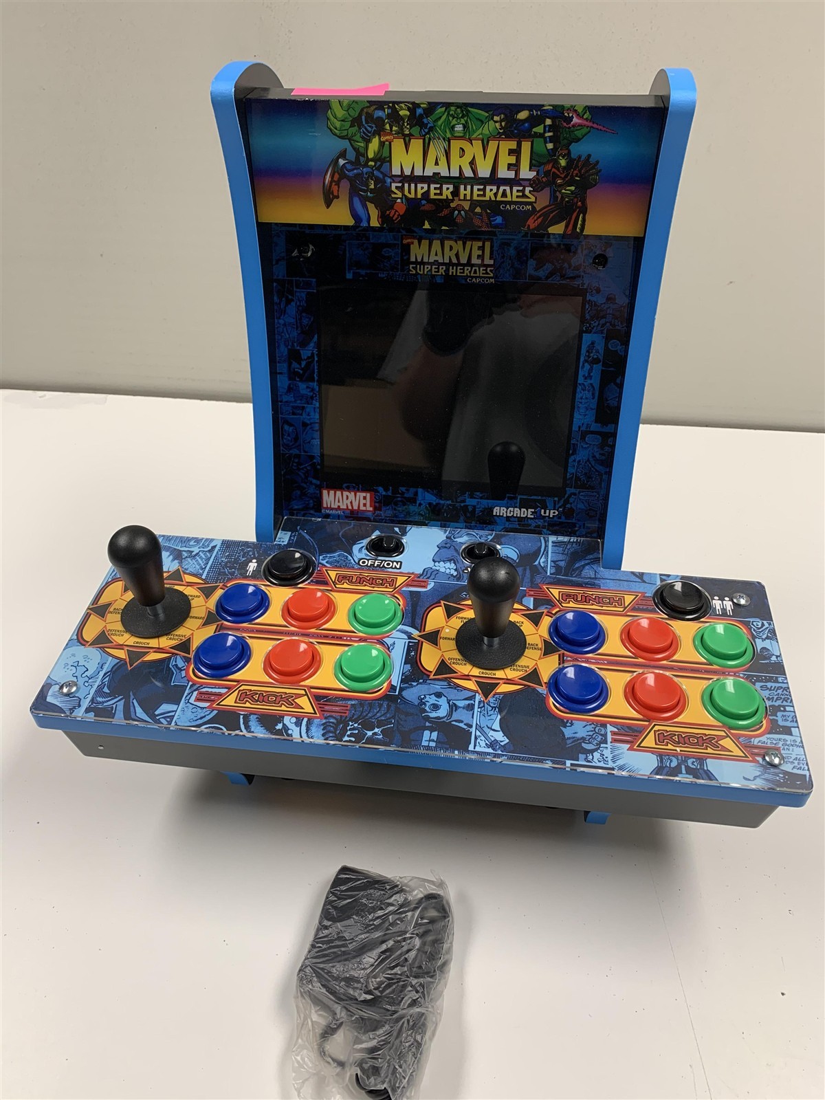 Arcade1Up Marvel vs Capcom Countercade – 4 Games Included – For Parts or Repair