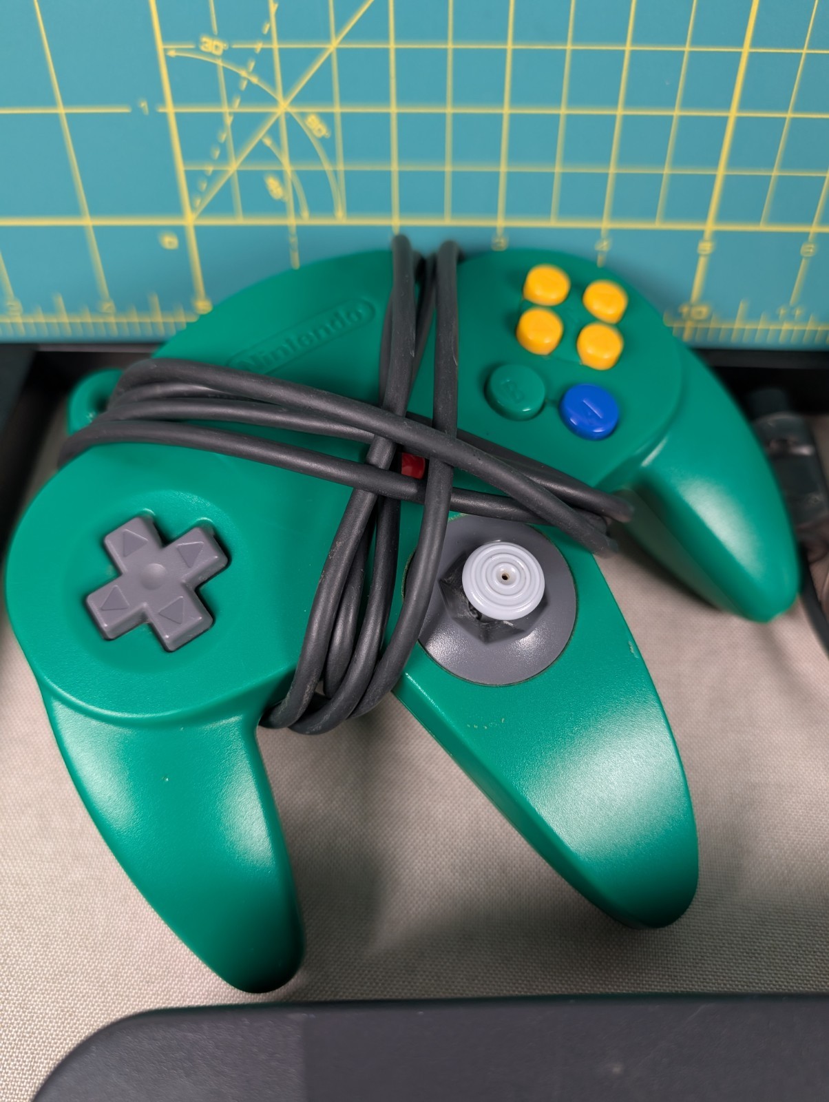 US Nintendo 64 Console, 2 Controllers, Expansion, Memory Card, Gameboy Xfer Pack