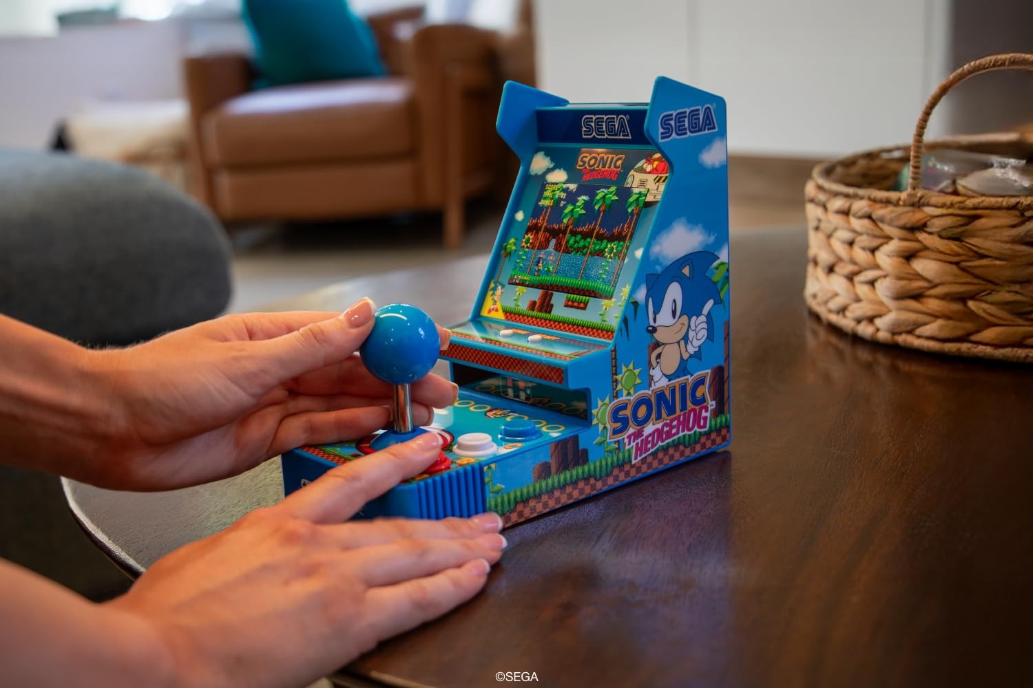 My Arcade Sonic Joystick Player Sonic The Hedgehog, 2 Games in 1, Sega Classi…