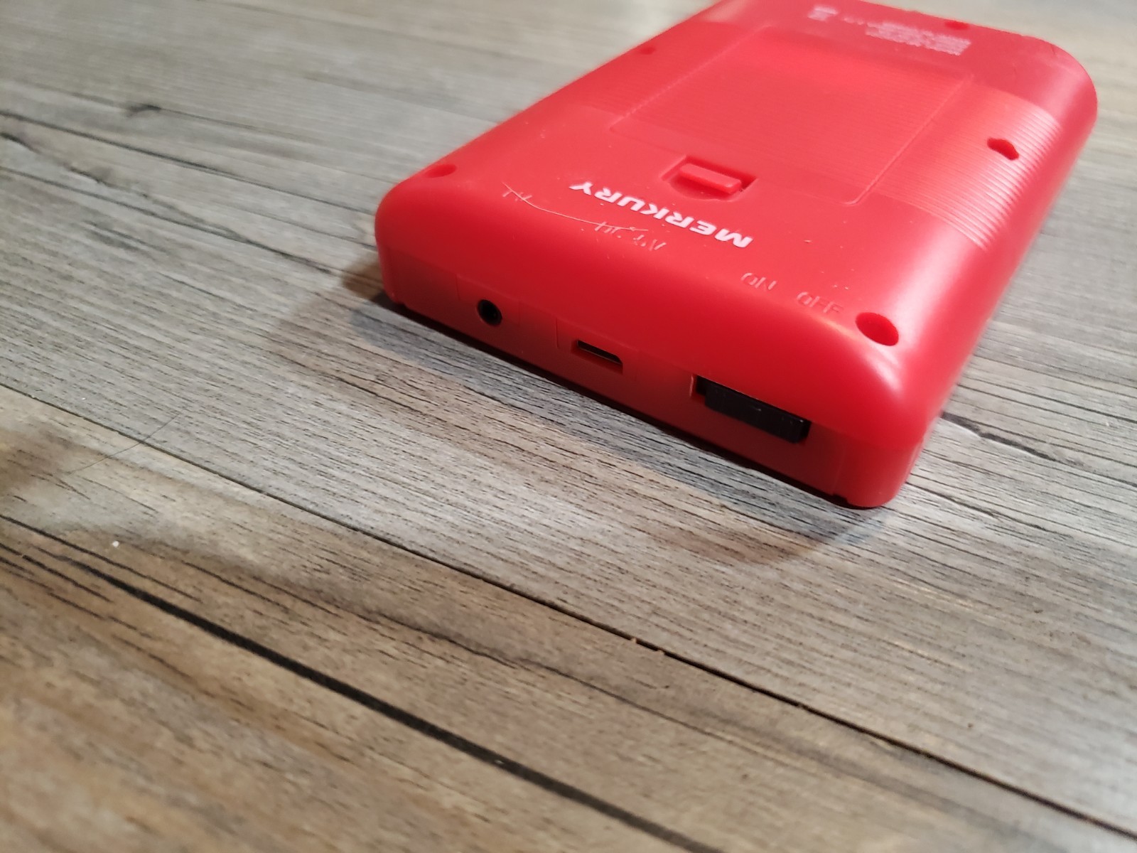 Merkury Arcade Fun Portable Game Console 200 Games Red Handheld Tested