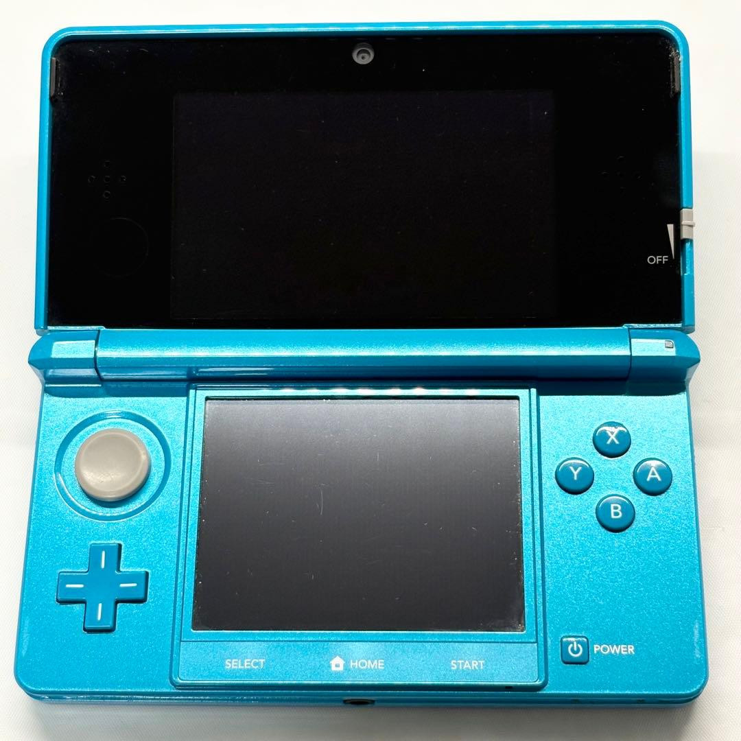 Nintendo 3DS Light Blue Console Charger Box Japanese ver [BOX]
