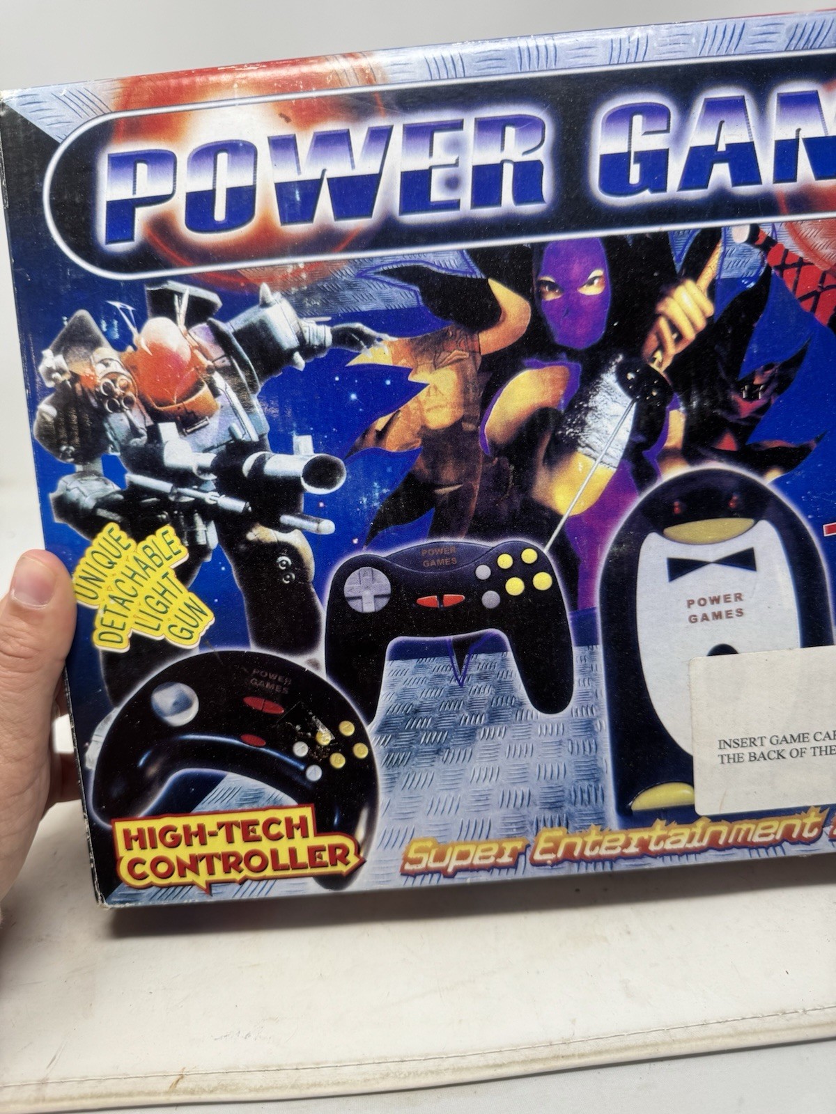 Super Entertainment System Power Games High-Tech Controller Wireless Telecontrol