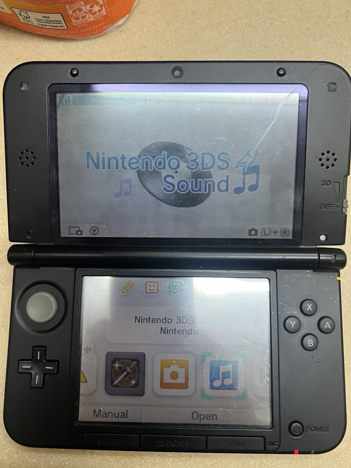 Nintendo 3DS XL Black Console