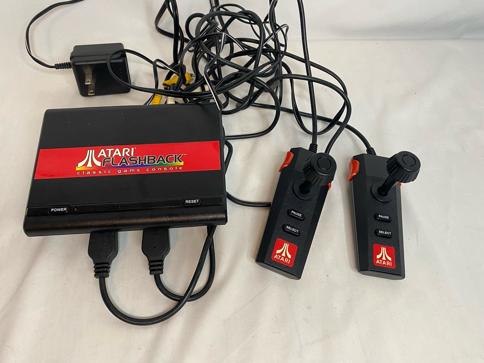 Atari Flashback Mini 7800 Retro Gaming Plug & Play Console, Controllers & Cables