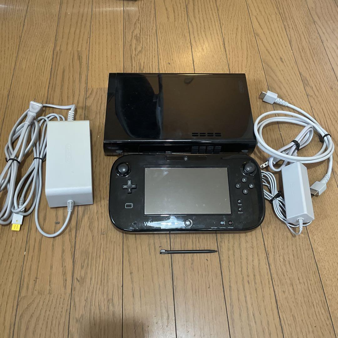 Nintendo Wii U Video Game Console Gamepad WUP-101 32GB Balck Japan Ver