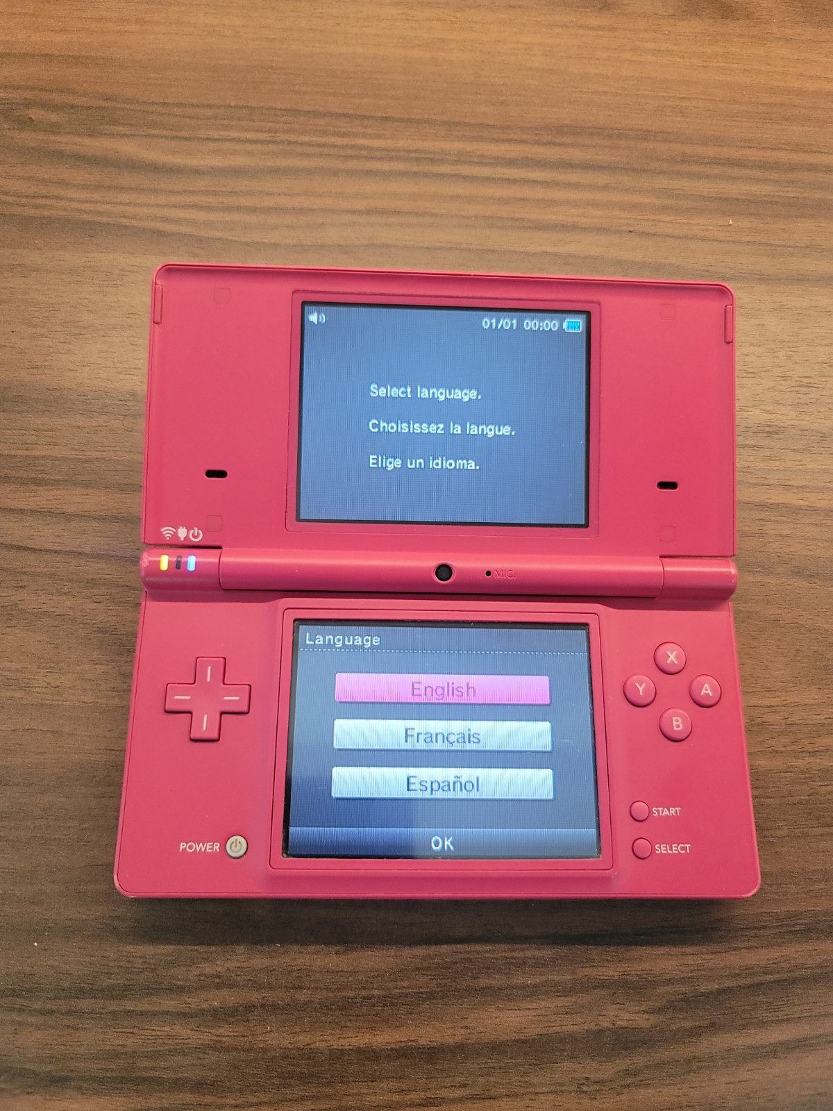 Nintendo DSi Pink Handheld System TESTED with Charger