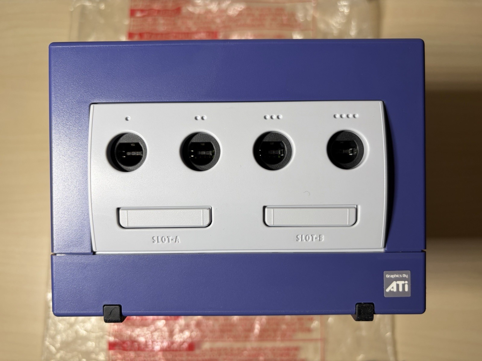 Nintendo GameCube Indigo Game Console DOL-001 NTSC Open Box